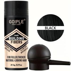 hair building fibers with spray, hair thickening powder, root texturizing powder, natural looking hair thickening powder, professional styling product for men & women, volume boost, texture powder, hair products, black volumizing powder, haircare routine