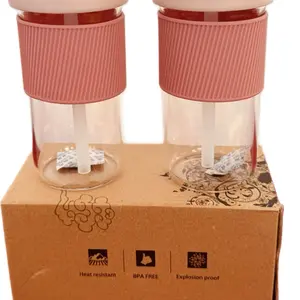 Glass Travel Coffee Tumblers