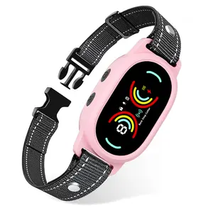 Anti Bark Collar for Dogs Automatic No Shock Humane Dog Training Collar, Rechargeable Smart Barking Control with 4 Sensitivity Levels for Small Medium Large Dogs, IP67 Waterproof Outdoor Use