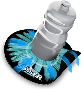 Lil Sucker Suction Cup Holder – Universal Drink Holder for Paddle Board, Kayak, ATV & Boat – Clip-On Coffee, Anti-Spill – Available in 6 Different Pattern Variants