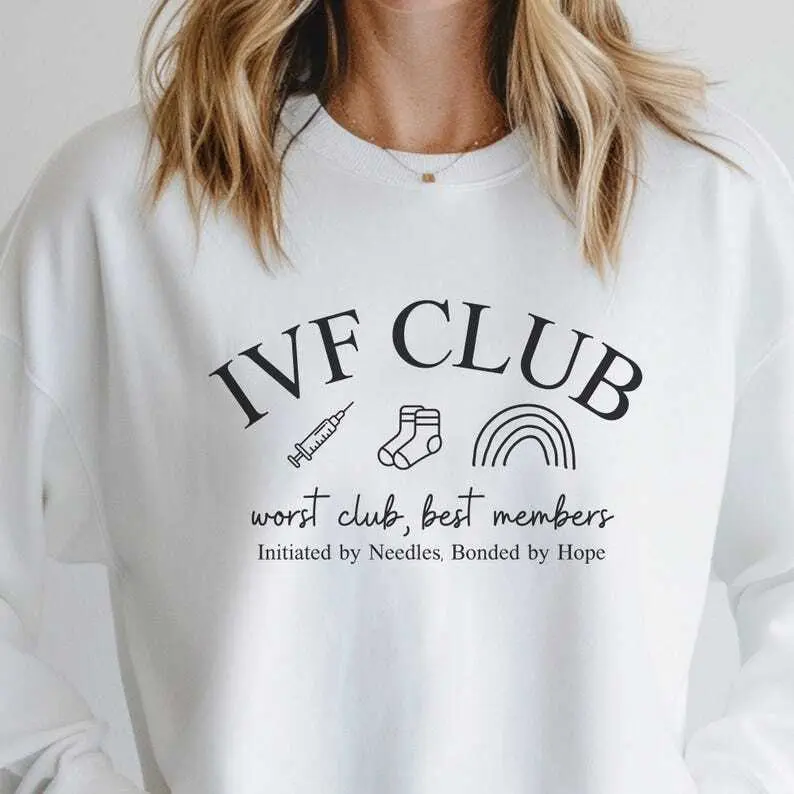 IVF Club Short-Sleeve T-SHIRT Or Sweatshirt ,  Cute IVF Sweater t-shirt