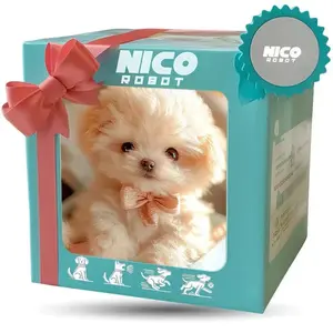 2026 New Cute Plush Robot Puppy with Interactive Walking, Barking, and Wagging Tail (Battery-Free) Mother's Day gift