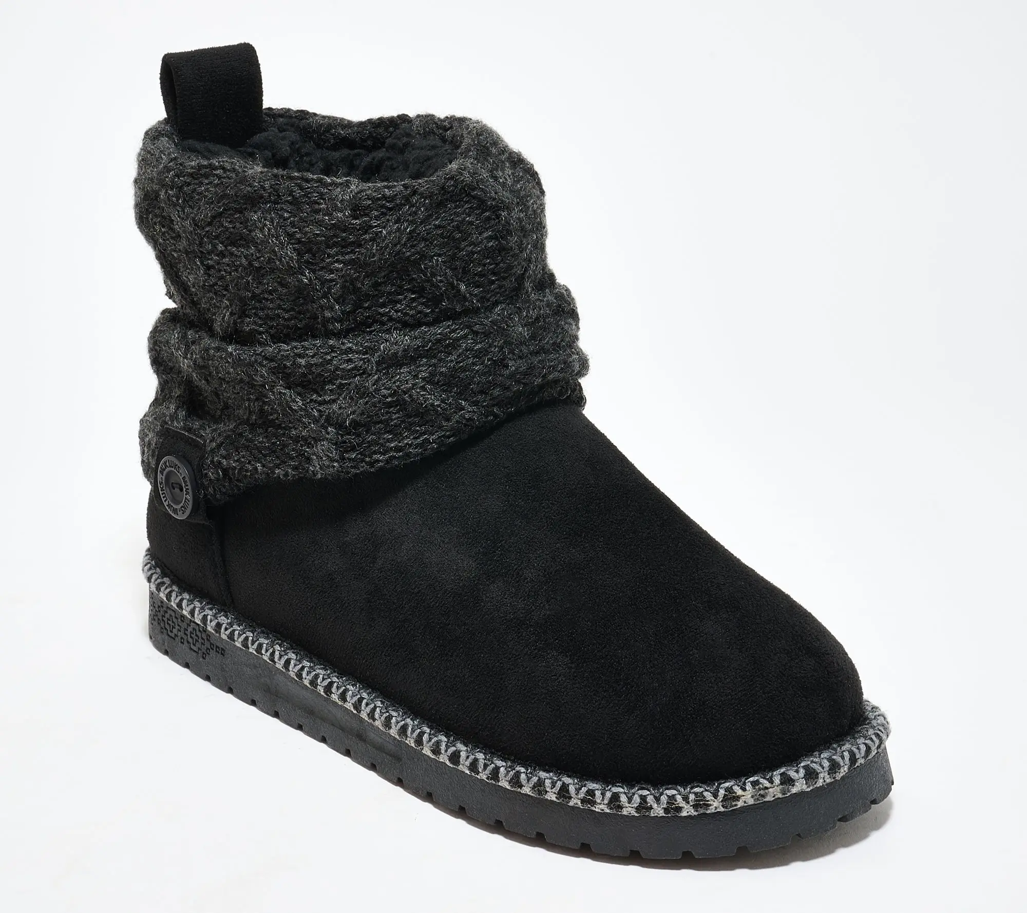 Muk Luks Cuffed Winter Boots - Larue Muk Luks Cuffed Winter Boots - Larue
