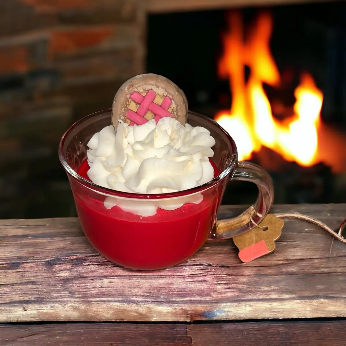 Apple Cinnamon Pie Dessert Candle