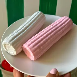 Two-Tone Corn Cob Squishy Toy - 2-Pack Slow-Rebound Sensory Fidget with ASMR Crunch Sound, Stress Relief Squeeze Toys for Kids Adults Anxiety Relief Gifts