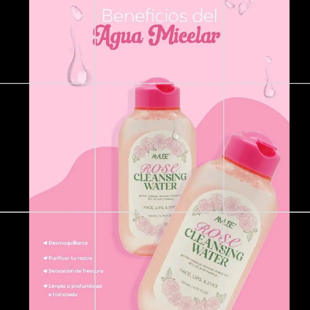 Amuse - Rose Cleansing Water