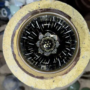 Handmade porcelain Jianzhan cup, teacup, drinking cup,kiln masterpiece LIN XING