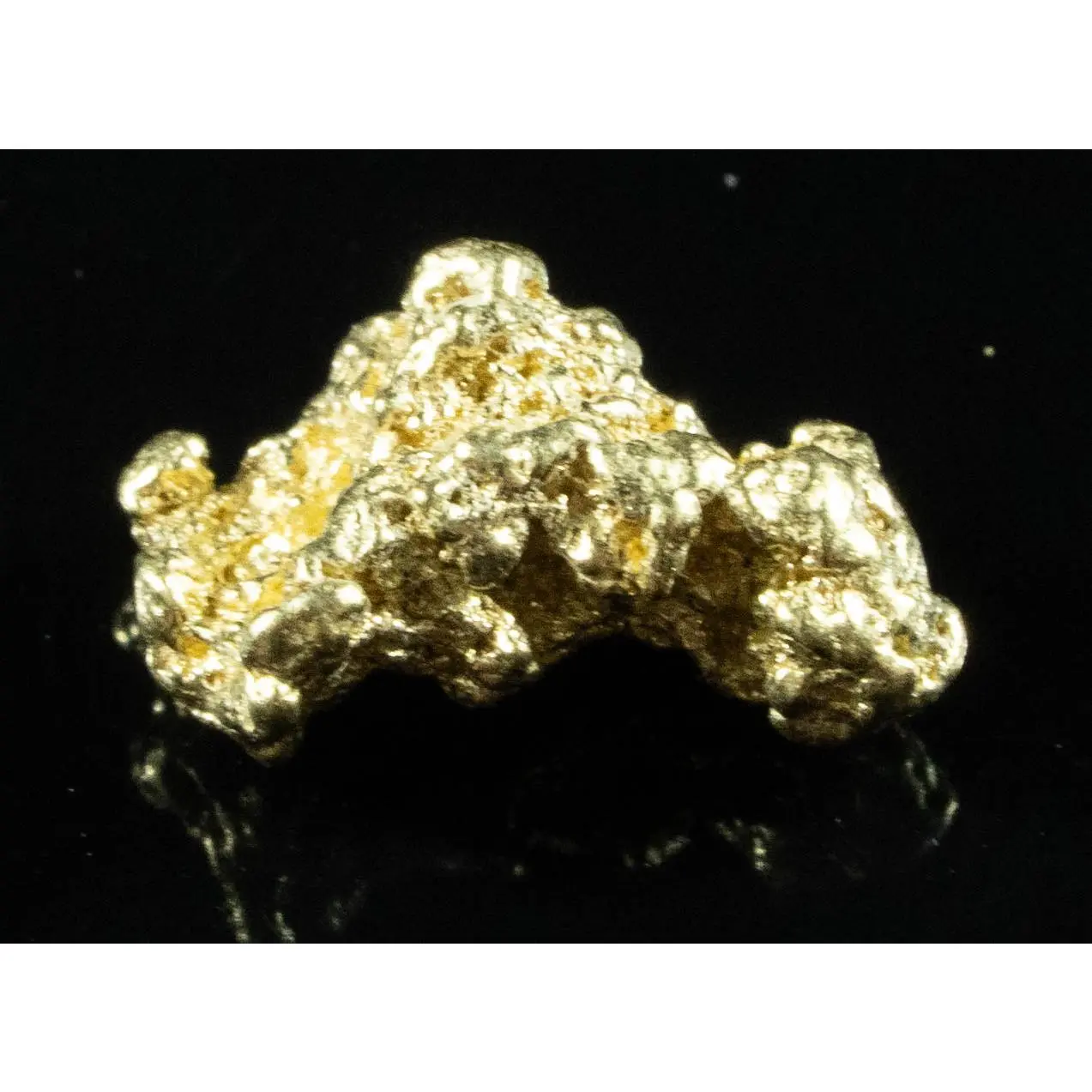 #128 Alaskan BC Natural Gold Nugget .73 Grams Genuine