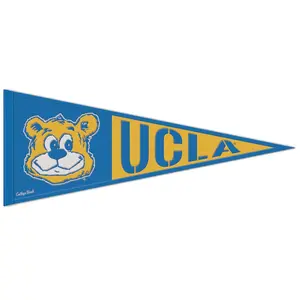 UCLA Bruins Throwback Logo Wool Pennant - 13"x32"