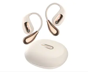 Monster Open Ear AC210 Headphones, True Wireless Bluetooth Earphones with Microphone, Wireless Headphones 30 Hours Playback, Type-C Charging, Touch Control, IPX5 Waterproof Open Ear Earbuds