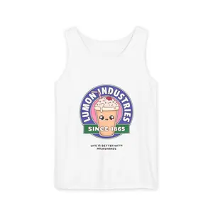 Severance Milkshake Tank Top - Unisex Summer Tee for Milkshake Lovers, Gifts, Festivals, Beachwear, & Celebrations, Life is Better With