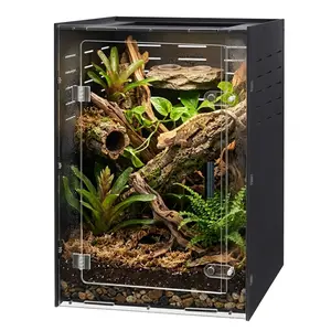 MonsterBox Enclosure's, 16"x16"x24" DIY Enclosure for Pet Amphibians, Pet Supplies for Reptile Habitat Setup