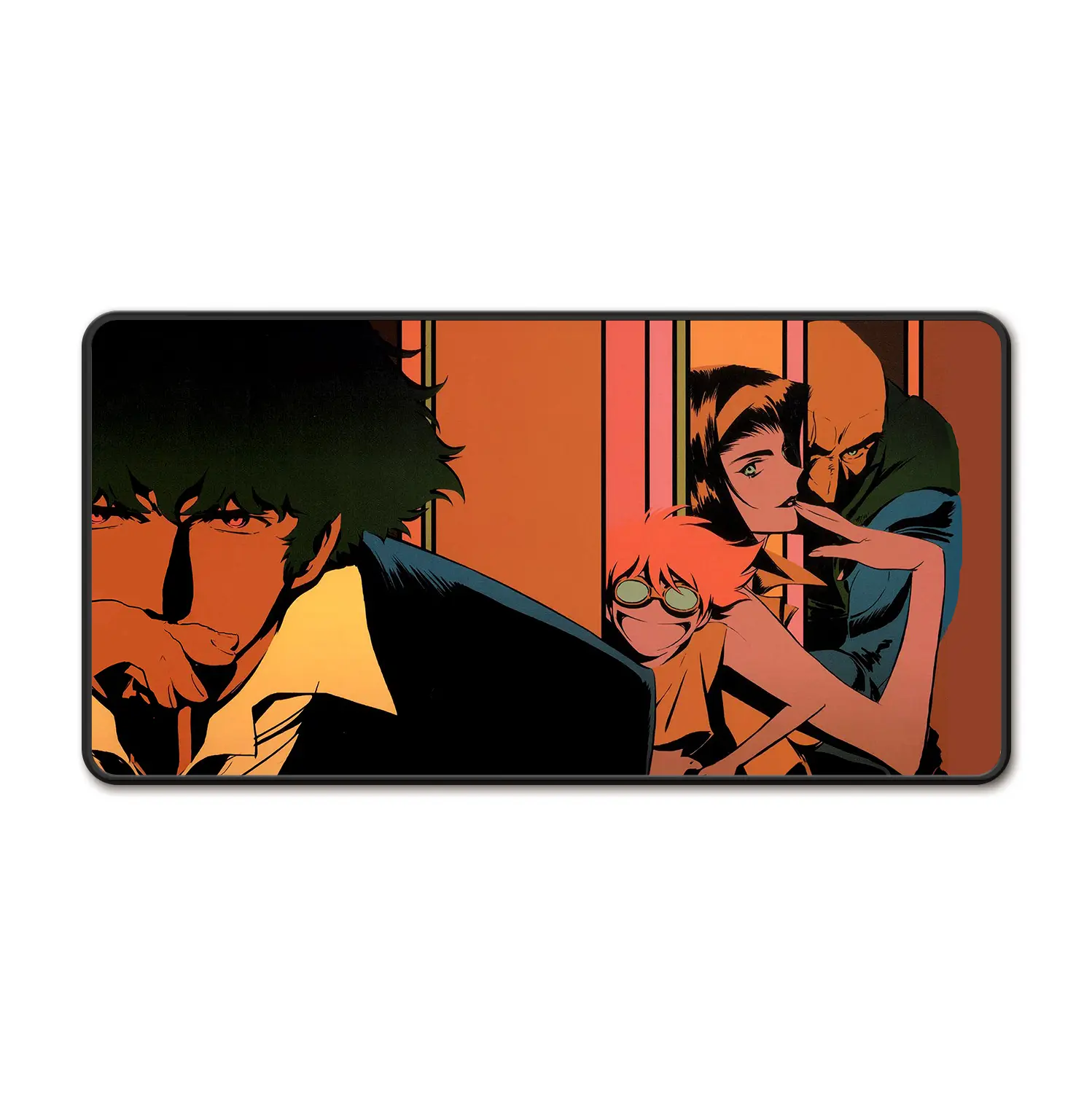 Cowboy Extra Large Gaming Mousepad - Anti-Slip Rubber Base Nostalgic Extended Mousepad