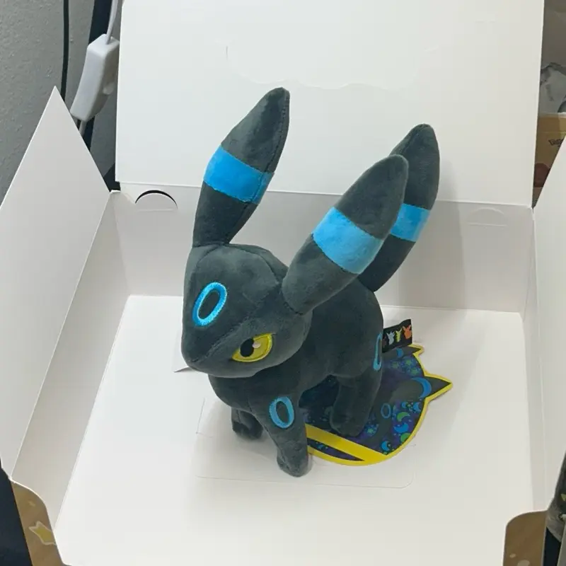 8 inch Shiny Umbreon Version 2 Plush Toy 8 inch Shiny Umbreon Version 2 Plush Toy