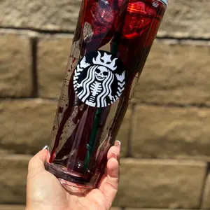 Blood Drip Tumbler White/Black