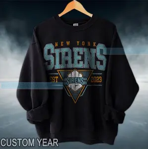 Vintage New York Sirens Sweatshirt, Vintage Sirens shirt, New York Hockey Women Sweater, Hockey Women Sweatshirt, Sirens Sweatshirt