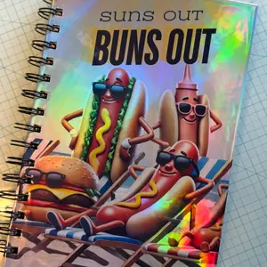 Buns Out Notebook - Sparkle and Scribble Edition