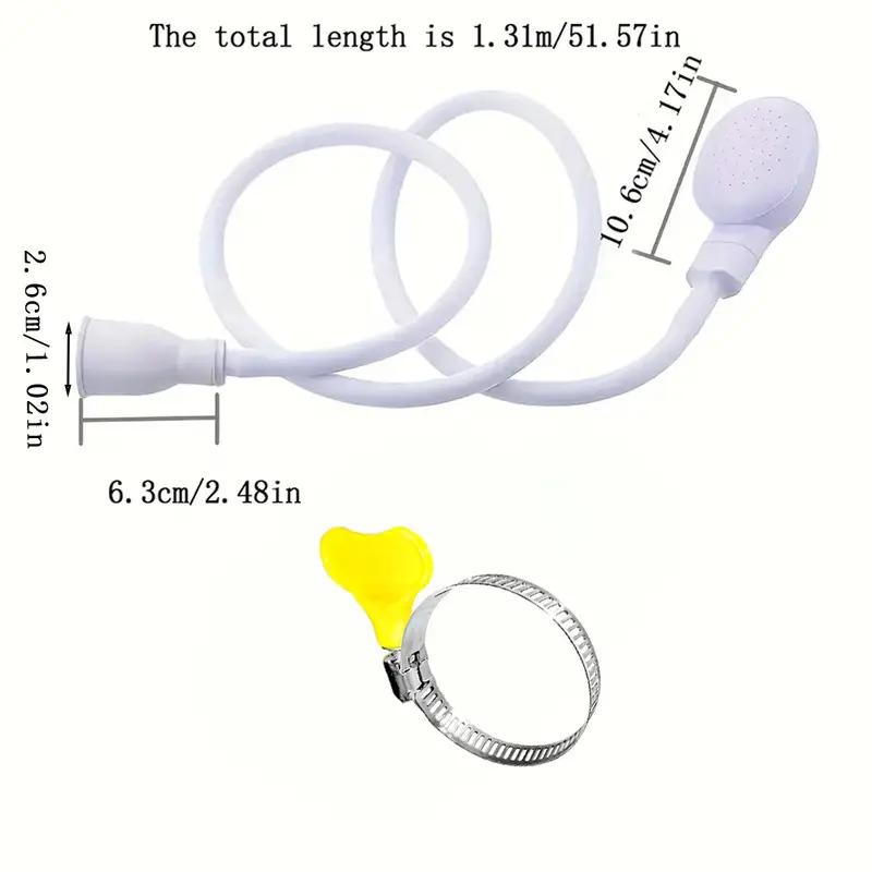 Sink Spray Hose, Dog Shower Accessories, Pet Shampoo, Vegetable Cleaning, Faucet Sink Hose, Baby Shower, Multi-Purpose Sink Hoses