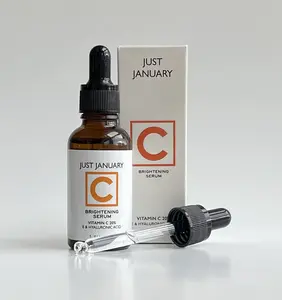 Brightening Serum by Just January - Highly-Stable Vitamin C 20% (3-o-ethyl Ascorbic Acid), Vitamin E & Hyaluronic Acid