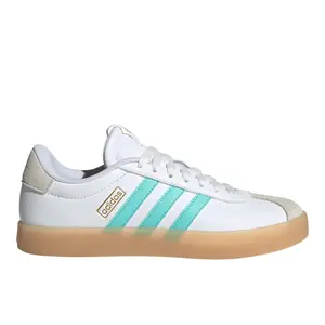 adidas Womens Vl Court 3.0 Lace Up Sneakers Shoes Casual - White