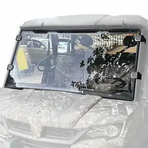 StarknightMT Scratch-Resistant UFORCE 1000 Windshield - UFORCE Windshield Compatible with CFMOTO UFORCE 1000/1000 XL 2019-2026, Heavy-duty UFORCE 1000 Accessories Clear Front Window (Not for U10 Pro)