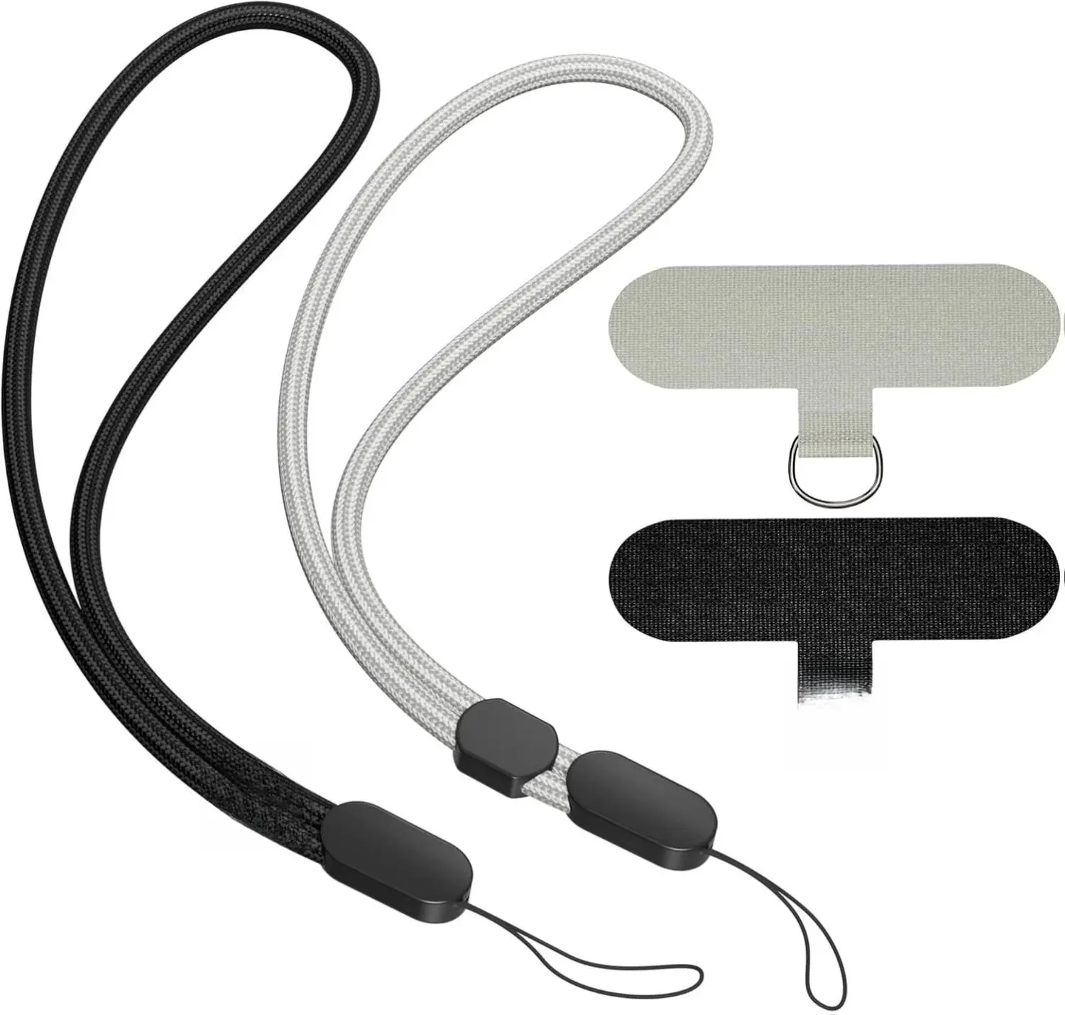 Adjustable Phone Lanyard Wrist Strap, Camera Wrist Strap, Nylon Wrist Lanyard, Anti Theft Strap, Lanyard for Earphone, USB Flash Drive, ID Name Tag Badge (No Paw) Durable Portable