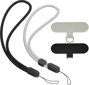 Adjustable Phone Lanyard Wrist Strap, Camera Wrist Strap, Nylon Wrist Lanyard, Anti Theft Strap, Lanyard for Earphone, USB Flash Drive, ID Name Tag Badge (No Paw) Durable Portable