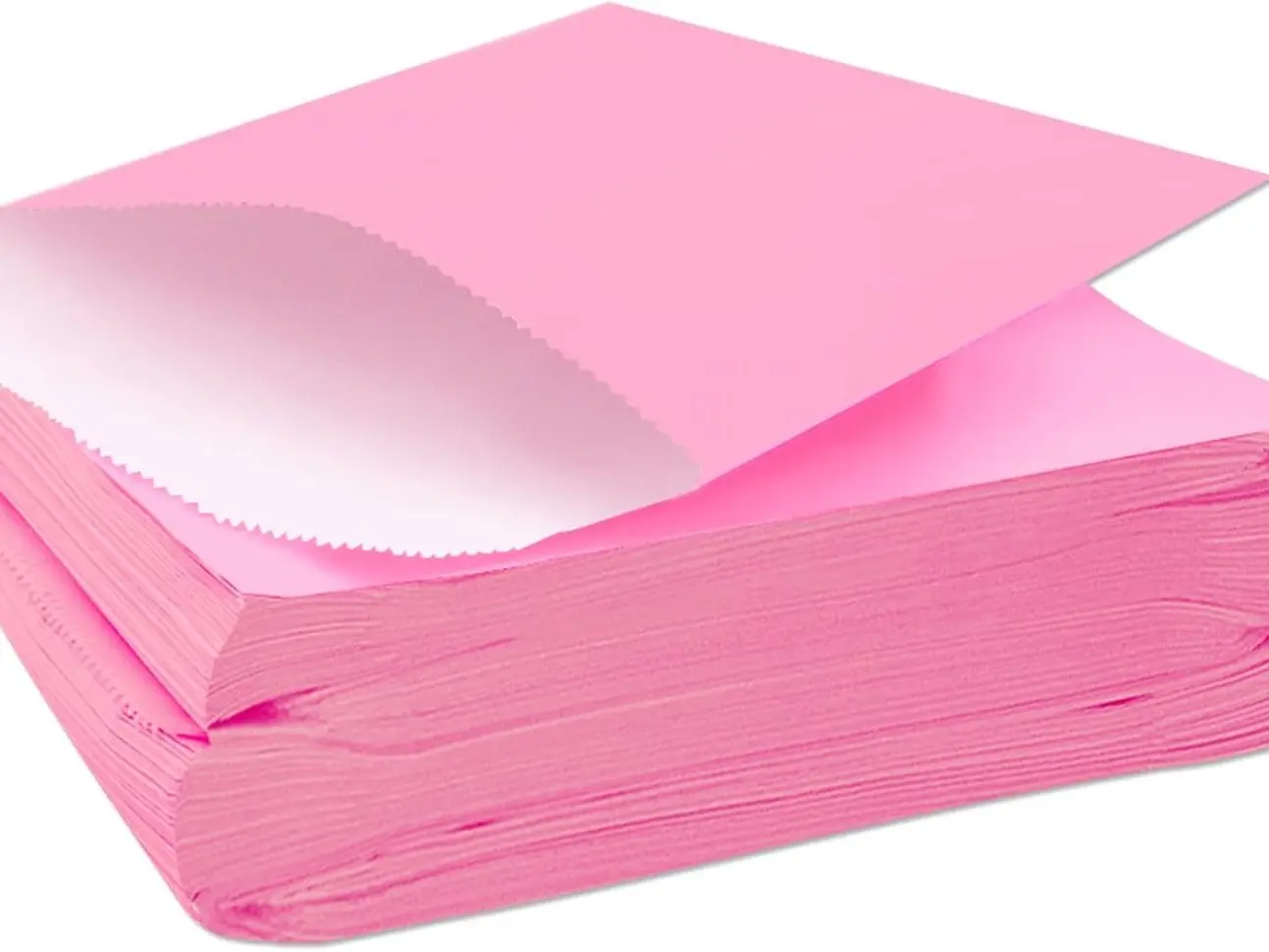 200 Pcs Flat Paper Bags, 5.1 x 7.1 Inches Flat Paper Treat Bags for Bakery Cookies, Paper Sandwich Bags for Chocolate, Desserts, Biscuits (Pink)
