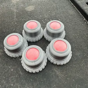 Mandalorian grav charge, 3-D printed, silver color, PLA, cosplay accessory Movie/TV Movie/TV Movie/TV