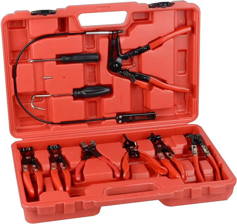Car Water Hose Clamp Pliers - Removal Tool For Flat Band