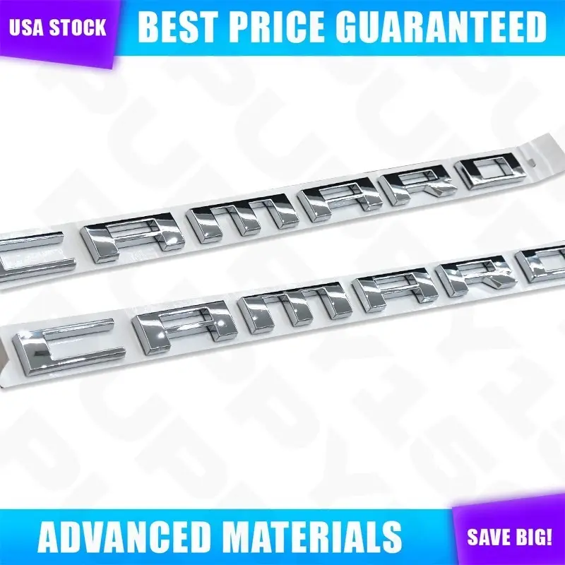 for Chevrolet CAMARO Bumblebee Side Label Car Sticker Exterior Leaf Plate Modification Accessory