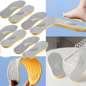 Pack of 4 Supination Correction Insoles - Orthotic Inserts for Over-Supination Relief - Supportive Sole Inserts for Correcting Supination - Comfortable Orthotic Inserts for Enhanced Foot