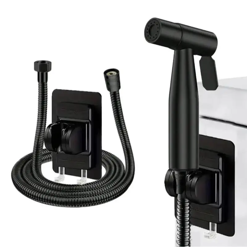 Handheld Toilet Spray, High-Pressure Bidet with Hose and Shower Head, Bathroom Fixed Mount Set for Comfortable Cleaning, Bathroom Bidet Sprayer