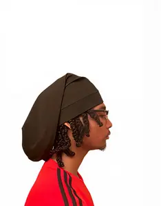 Satin Lined Sock Loc Cap (Stretch & Firm Fit)