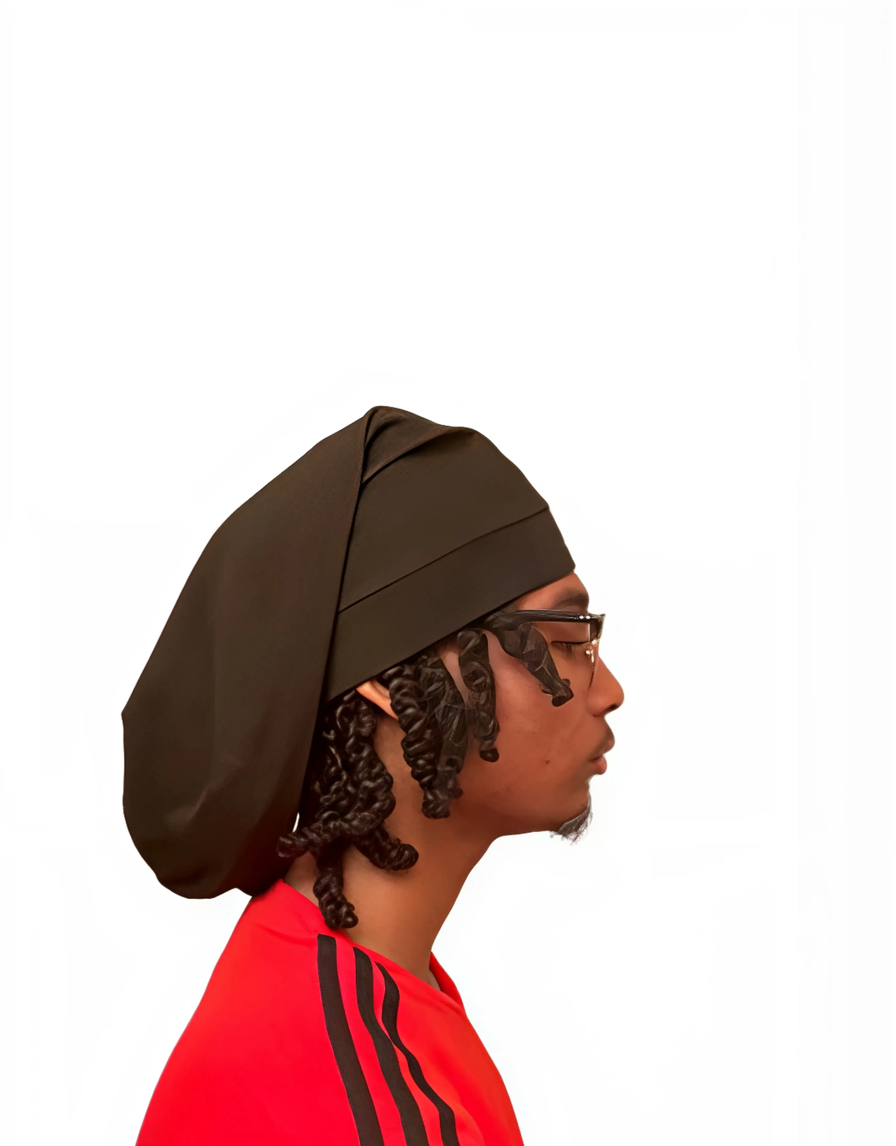 Satin Lined Sock Loc Cap (Stretch & Firm Fit)