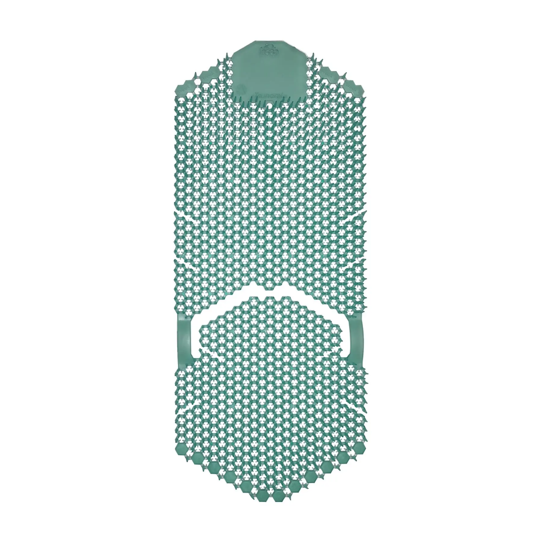 Fresh Products Tsunami 60 Day Vertical Urinal Screen No Mounting No Suction Cups Reversable Double Sided Design Maximum Splash Protection Coastal 6 Pack
