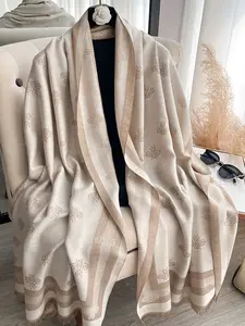 Women's Floral and Paisley Print Scarf, Bohemian Style Shawl for Everyday Use, Elegant Accessory, Perfect Birthday Gift, Boho Style Shawl, Floral Pattern Shawl