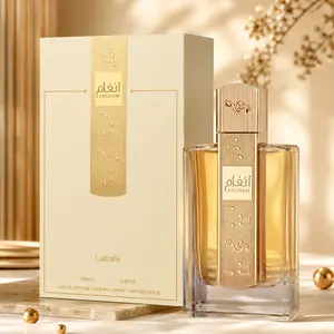 Lattafa Angham Eau de Parfum Long-Lasting Fragrance for Unisex, 3.40 Ounce / 100 ml