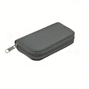 1pc Portable Memory Card Multifunctional Storage Bag, Suitable For SD Card, CF Card Storage Protection Box, Including 18 SD Card Slots And 4 CF Card Slots