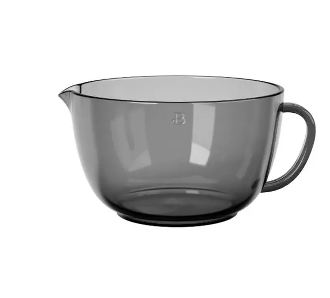 Beautiful 2.5 Qt Glass Mixing Bowl with Handle by Drew Barrymore