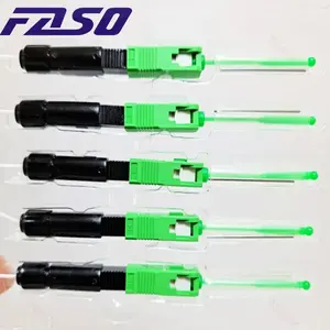 SC/APC Optical Fiber Fast Connector SOC Fusion Splice-on Connector Fiber Optic Adapter