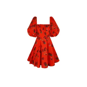 Like Strawberries Mini Day Dress