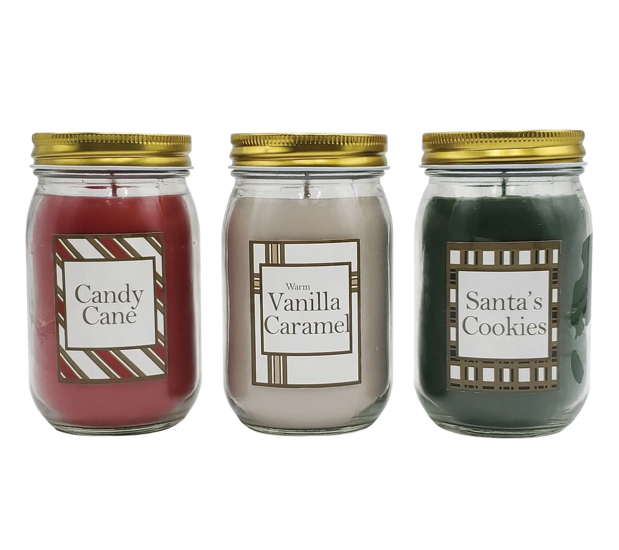 LumaBase Scented Candle Collection- Holiday Swe ets, 3ct