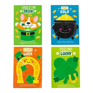 St. Patrick’s Day Sticker by Number Sheets - 24 Pc.