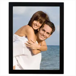 Lawrence Frames 755511 Lawrence Frames 11x14 Black Wood Picture Frame - Gallery Collection