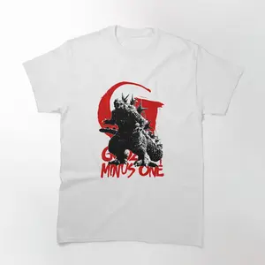 Godzilla Minus One T-Shirt | Dramatic and Nostalgic Design Featuring Godzilla, Great for Fans of the Iconic Monster