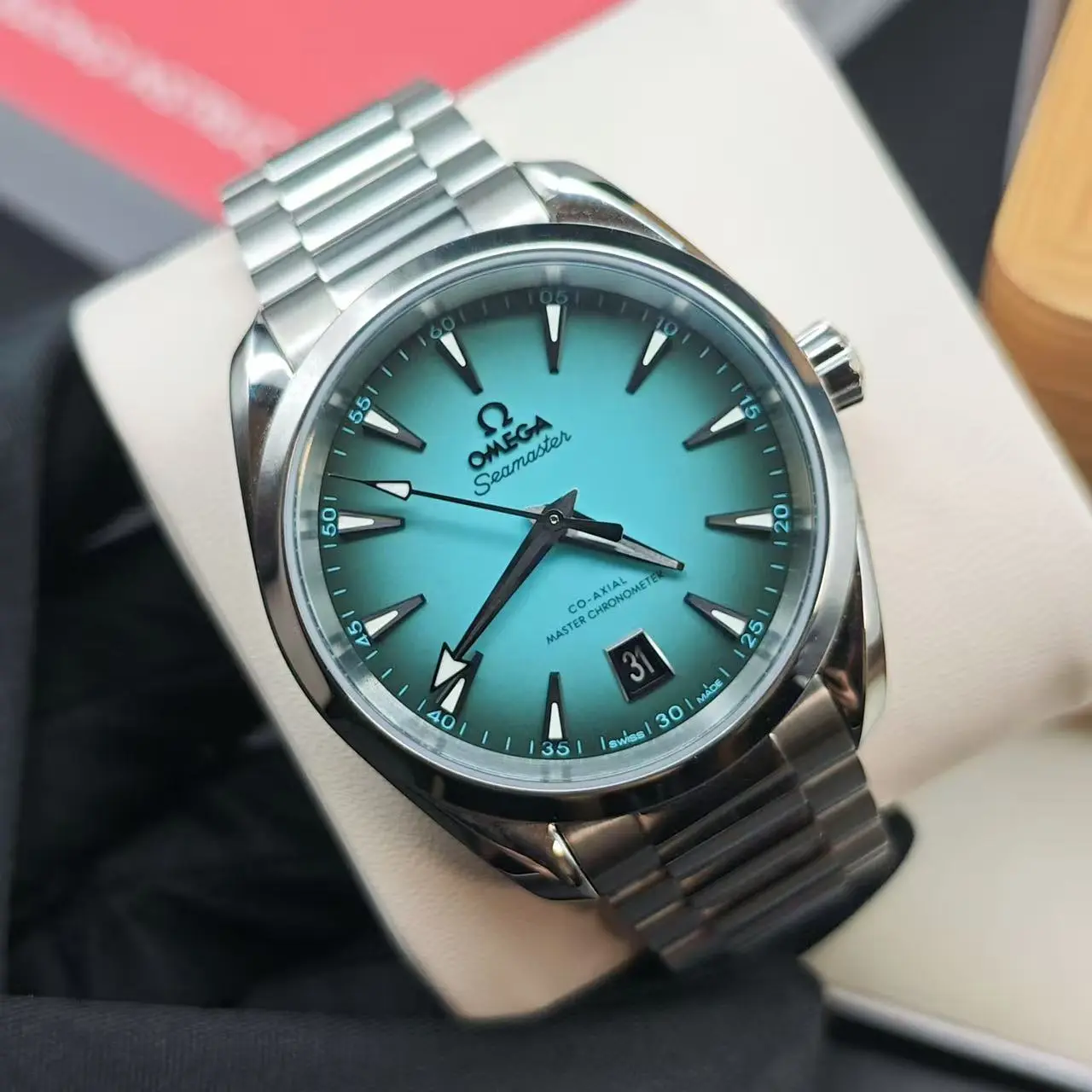 Omega Seamaster 220.10.38.20.03.005 Stainless Steel Automatic Watch