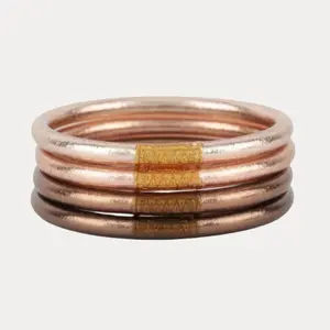 Fawn All Weather Bangles® (Set of 4) - Serenity Prayer