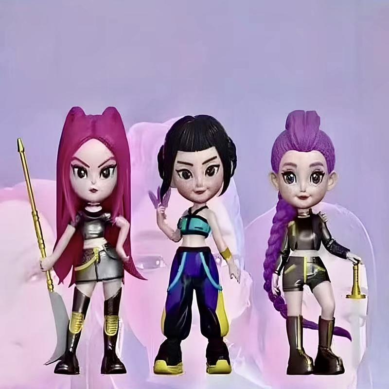 6-Piece KPop Figurine Set – Anime Model Toy Decorations, perfect for home collections and office desk display. An excellent gift choice for Boys and Girls