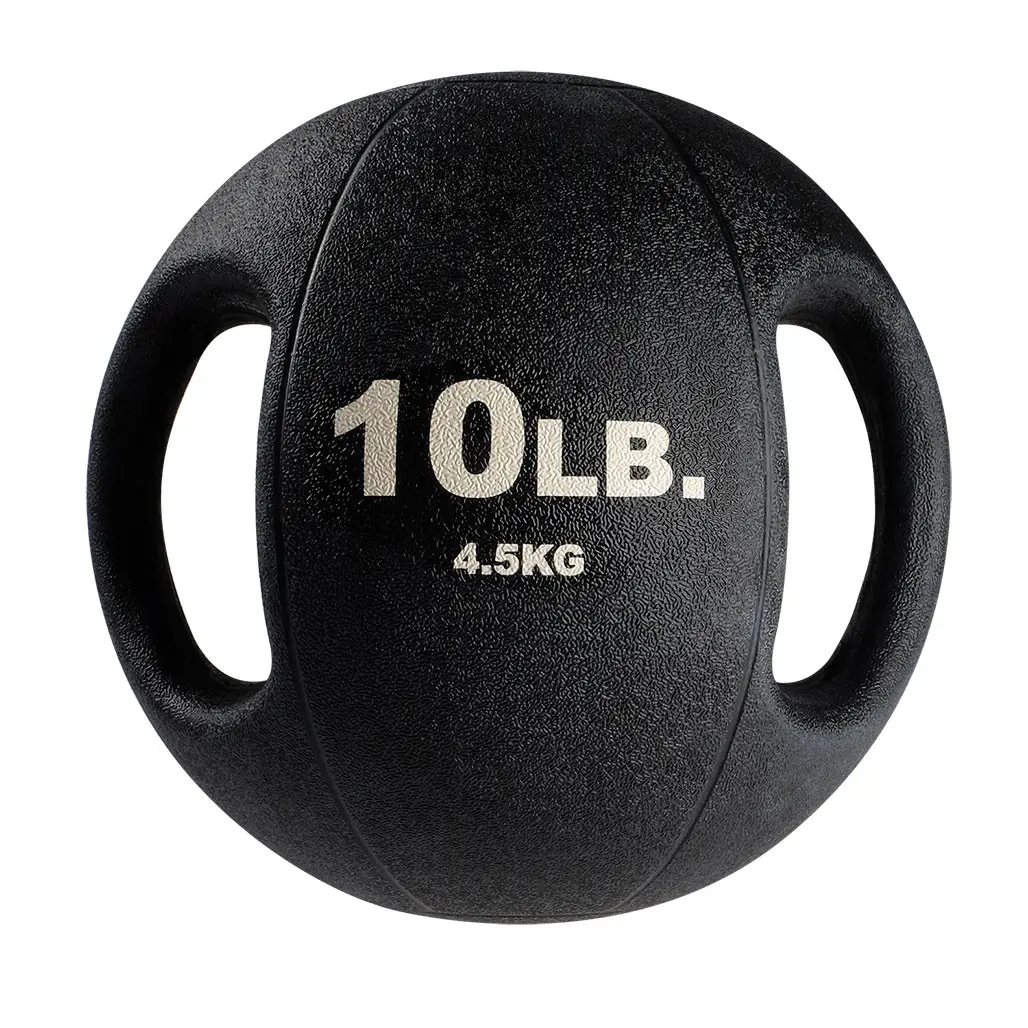 Body-Solid Tools Dual Grip Medicine Ball, 10 lb. Body-Solid Tools Dual Grip Medicine Ball, 10 lb.